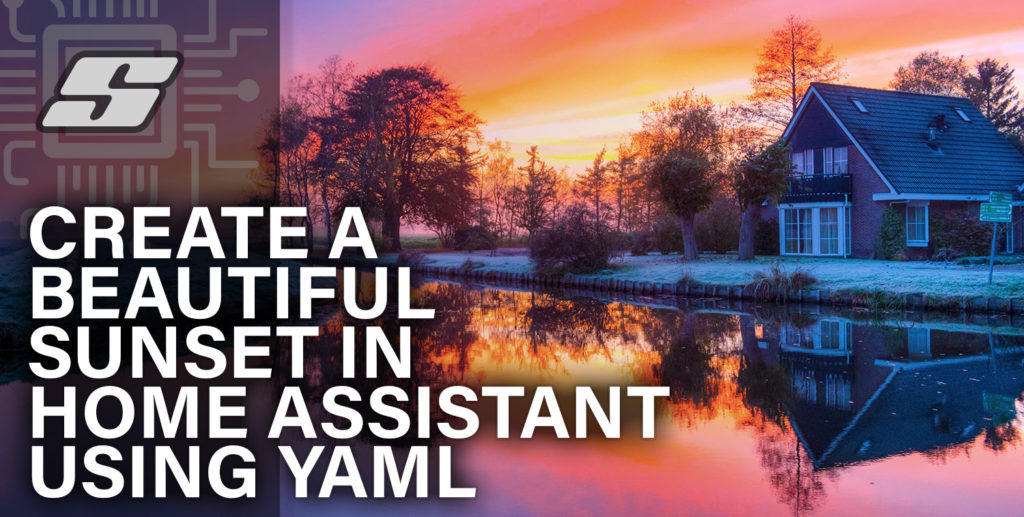 Create a Beautiful Sunset in Home Assistant using YAML