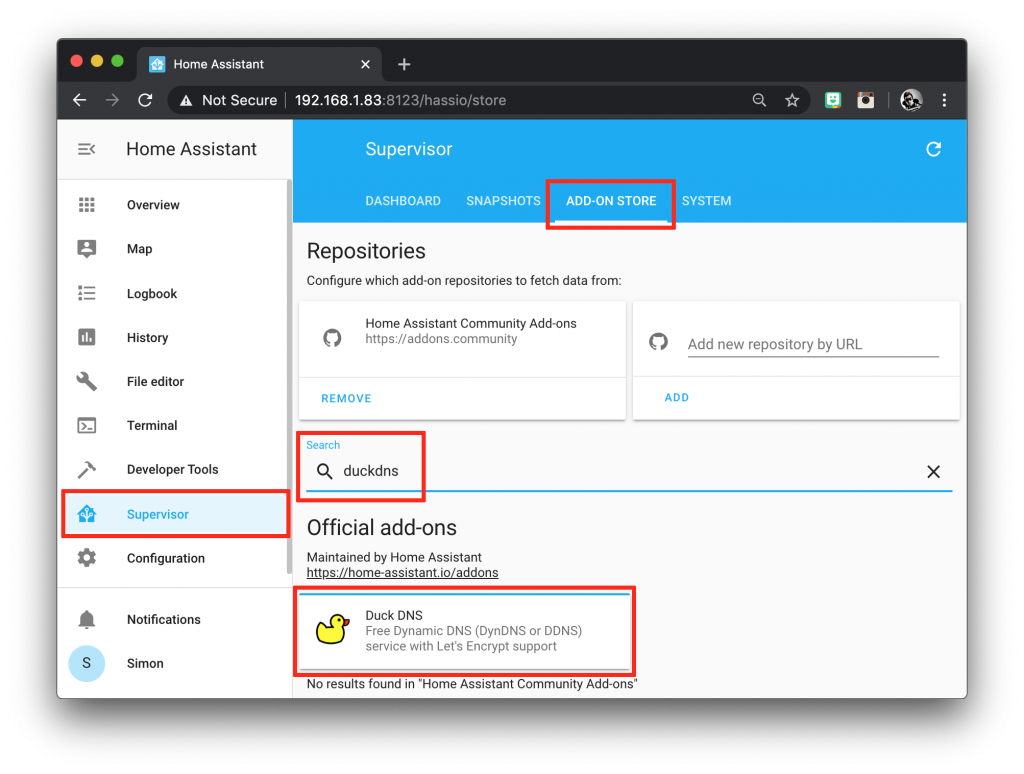 harmony assistant change default save