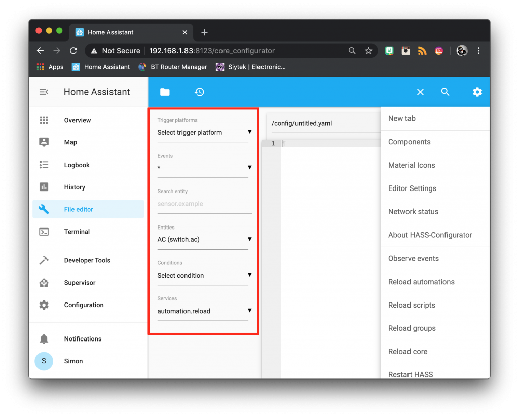 Home Assistant Configuration YAML (The Beginners Guide) Siytek