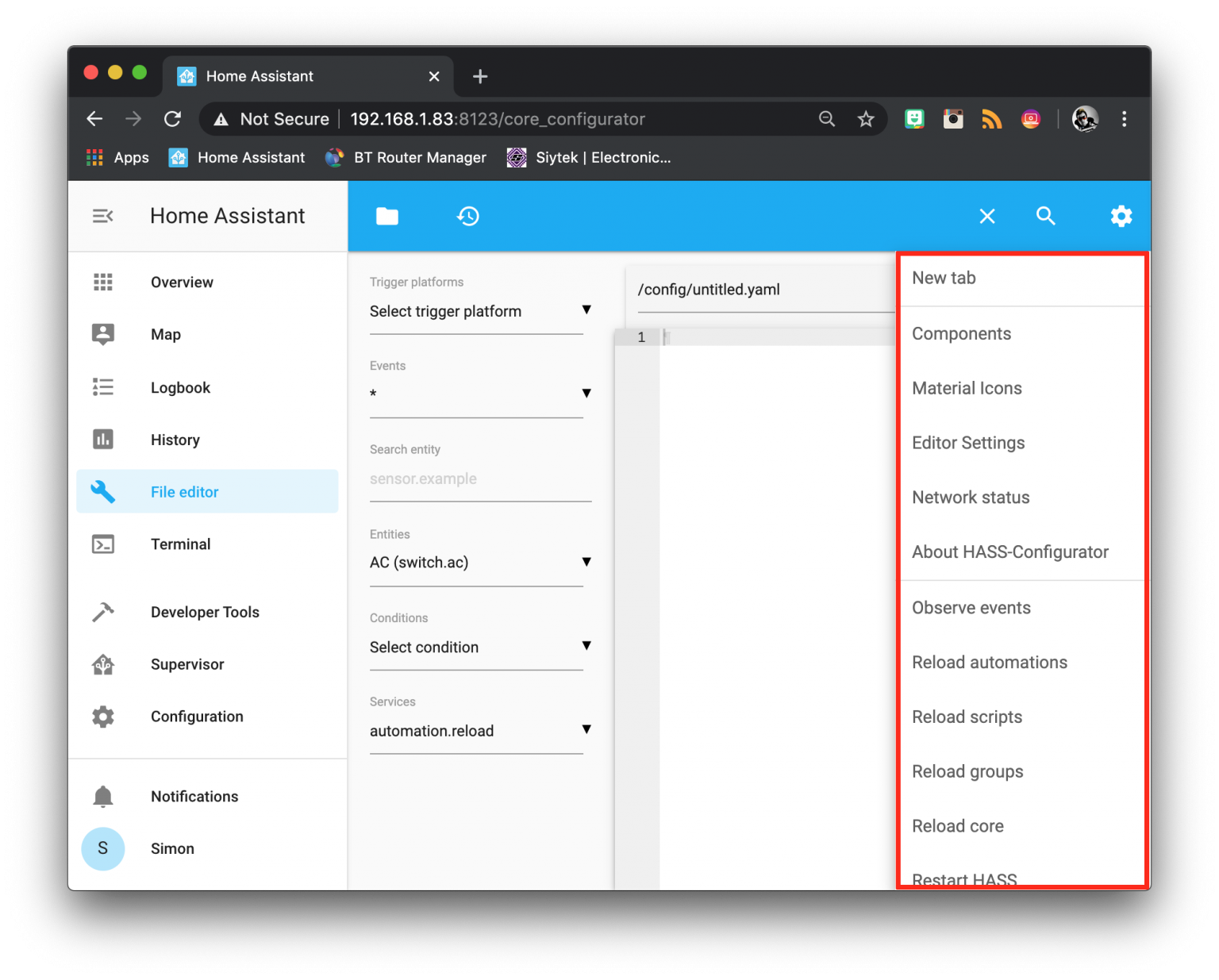 Home Assistant Configuration YAML (The Beginners Guide) Siytek