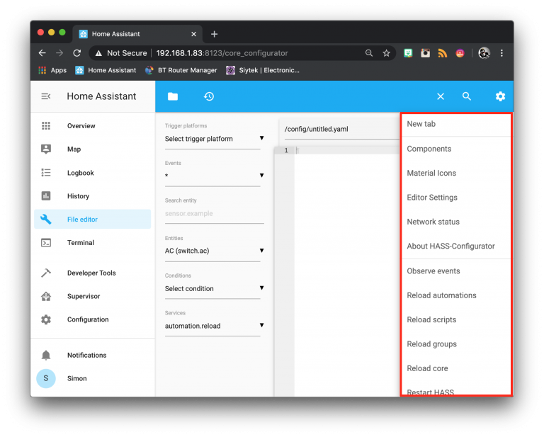 Home Assistant Configuration YAML (The Beginners Guide) Siytek
