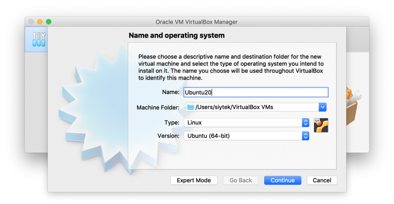 ubuntu virtual machine mac