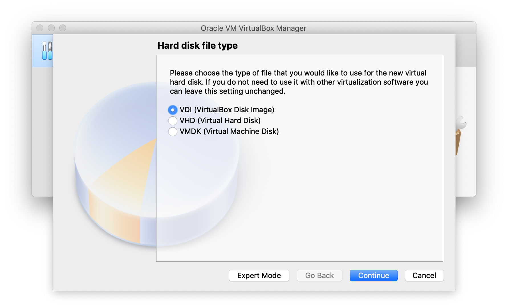 virtualbox change hard drive size ubuntu on a mac