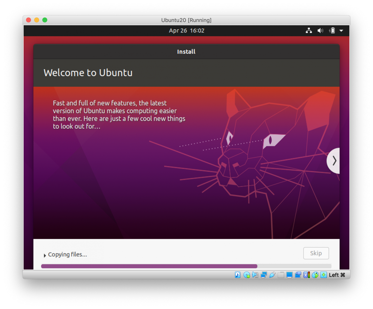how to install ubuntu on virtualbox mac