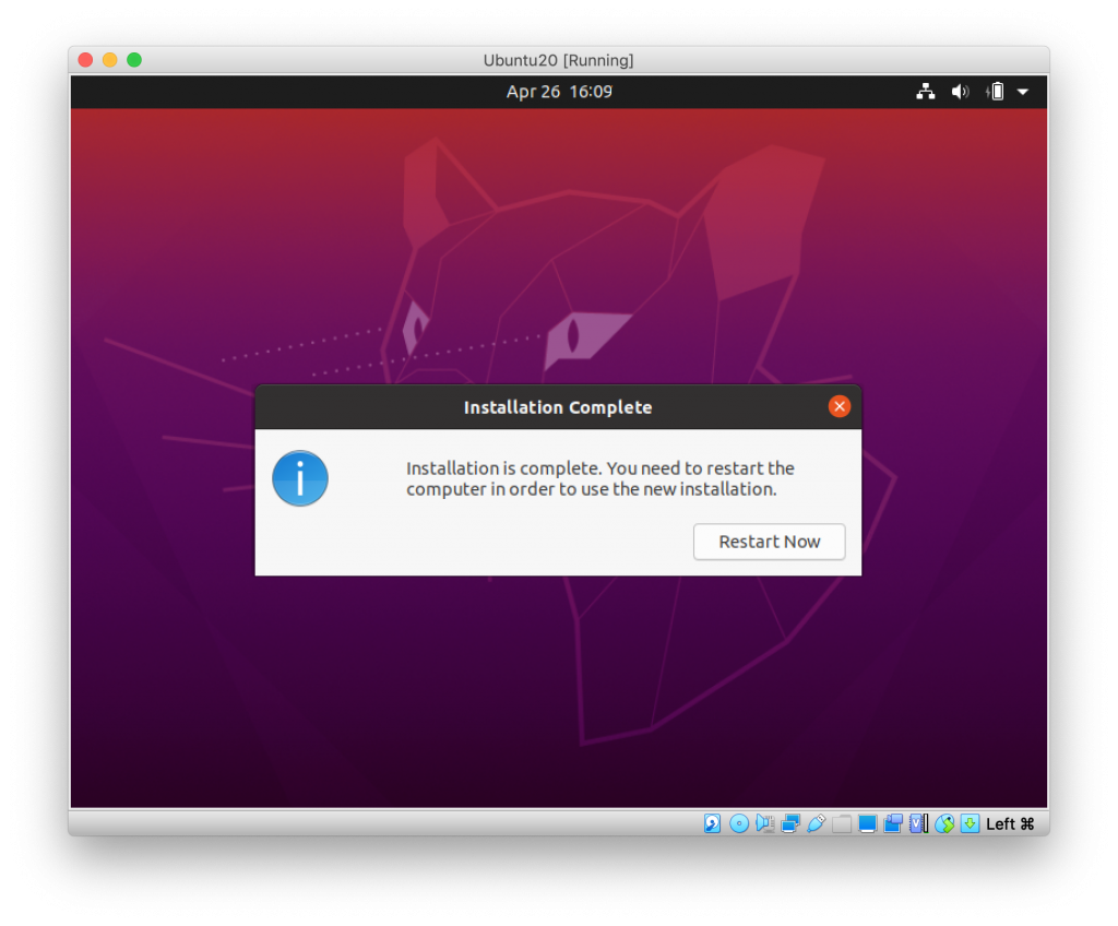 install ubuntu virtualbox mac