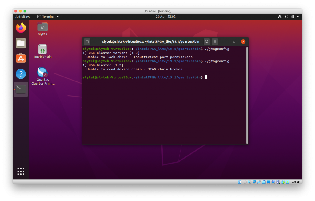 run ubuntu on a mac from