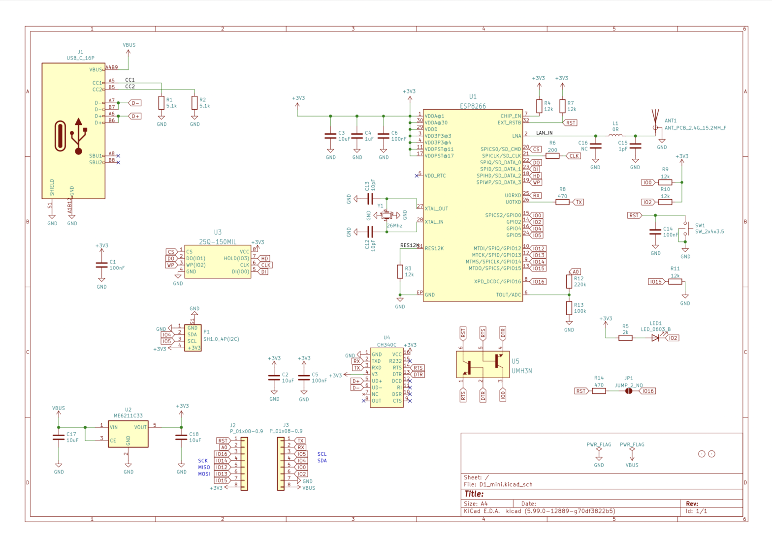 Wemos D1 Mini Diagram 5506