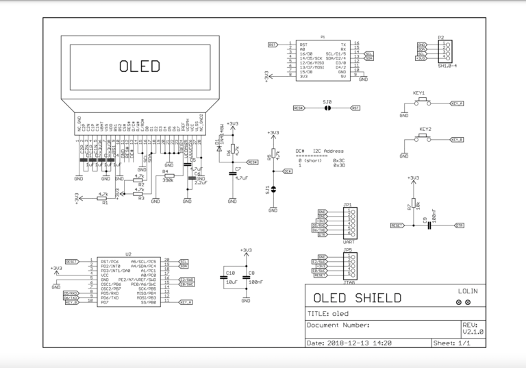 How To Use The Wemos D1 Mini Oled 64×48 Shield Siytek 6880