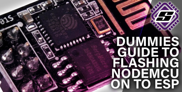 Flashing NodeMCU Firmware to ESP8266