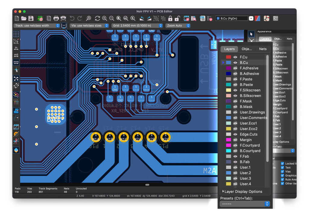 KiCAD Layer Manager